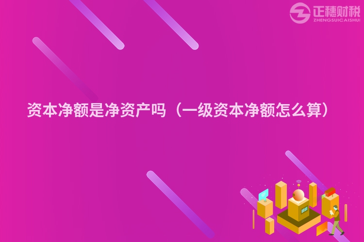 资本净额是净资产吗（一级资本净额怎么算）